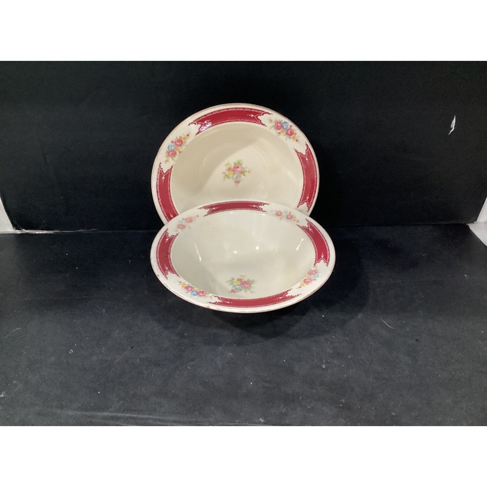 Homer Laughlin B1318 Vegetable Serving Bowls (AS IS)* Set Of 2